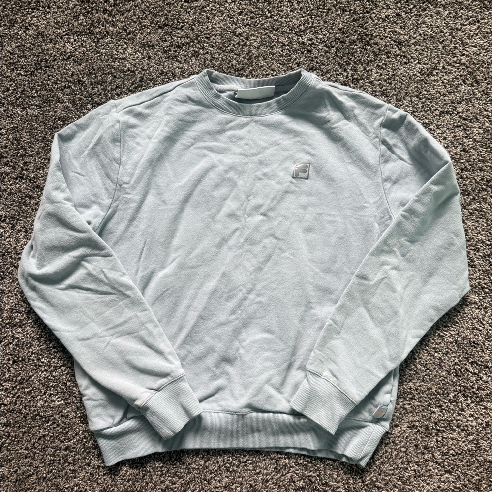 Pale blue FILA crewneck - women’s